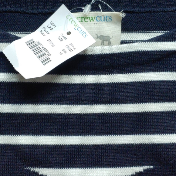 New 14 crewcuts cotton sweater girl - Picture 2 of 4